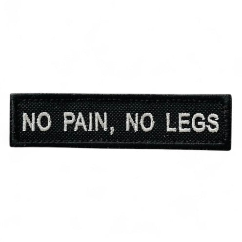 Naszywka NO PAIN, NO LEGS