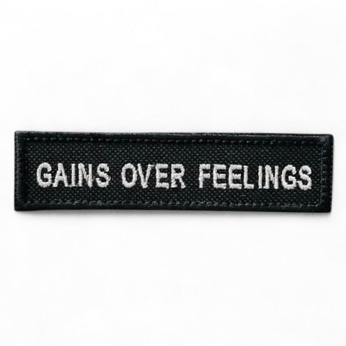 Naszywka GAINS OVER FEELINGS