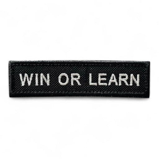 Naszywka WIN OR LEARN
