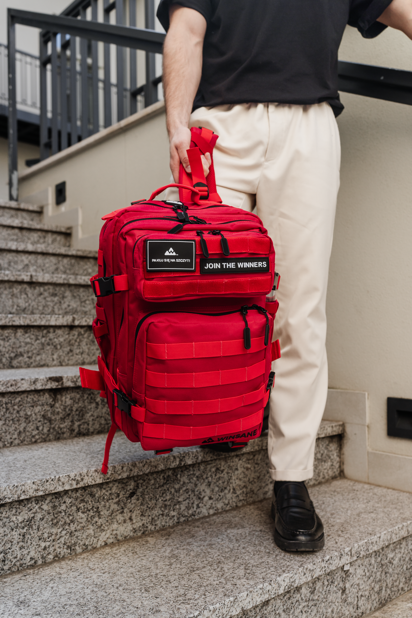 PLECAK WINSANE 35L CZERWONY