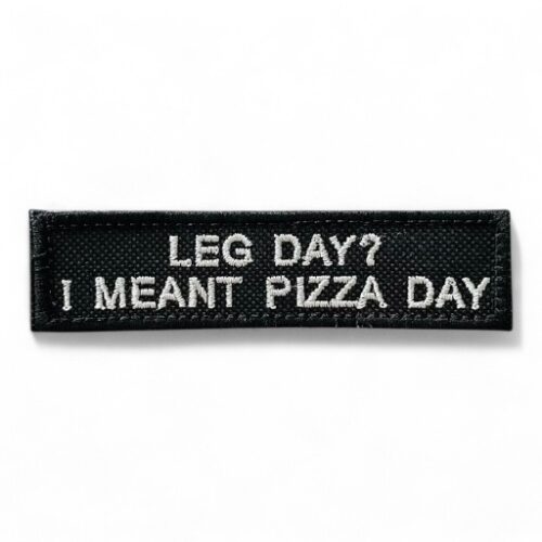 LEG DAY? I MEANT PIZZA DAY