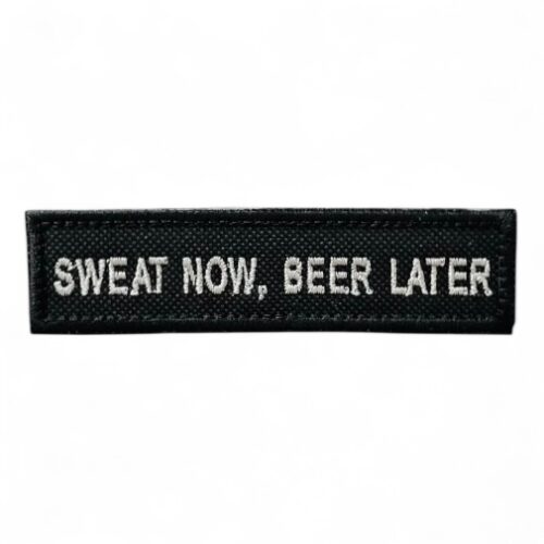 SWEAT NOW, BEER LATER
